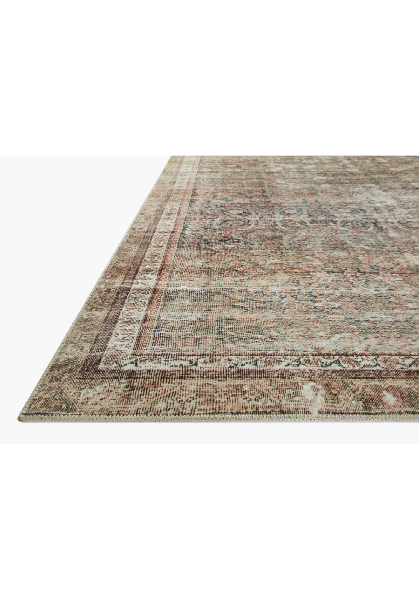 Jules CJ Ink / Terracotta Rug