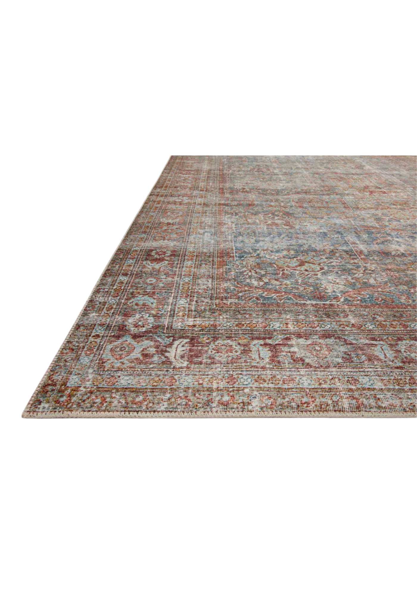 Jules CJ Lagoon / Brick Rug