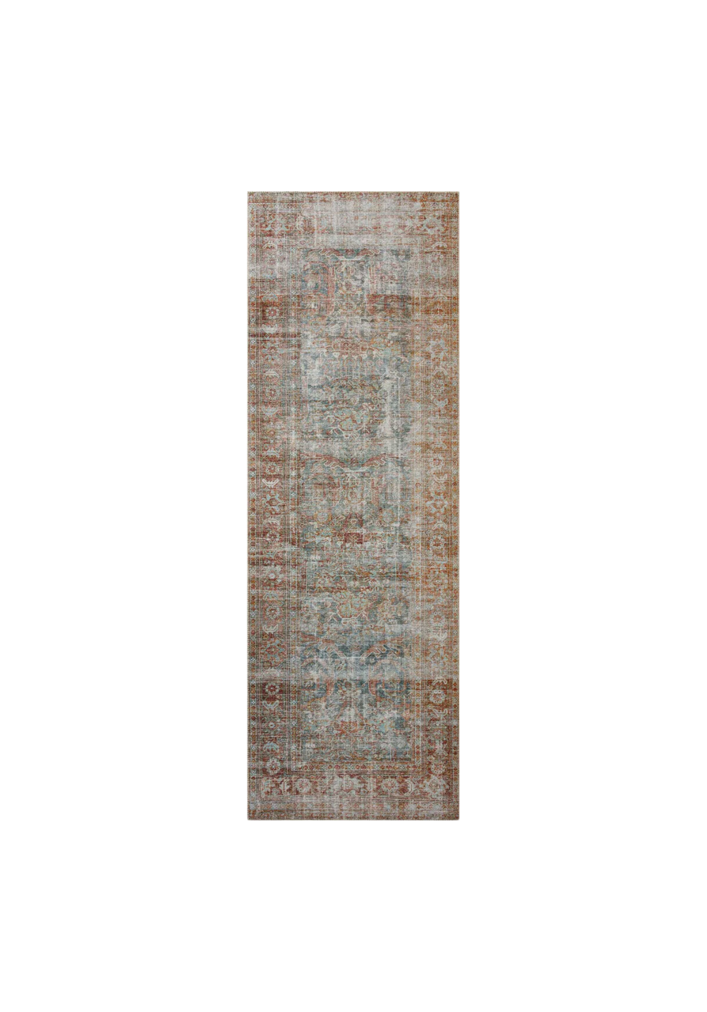 Jules CJ Lagoon / Brick Rug