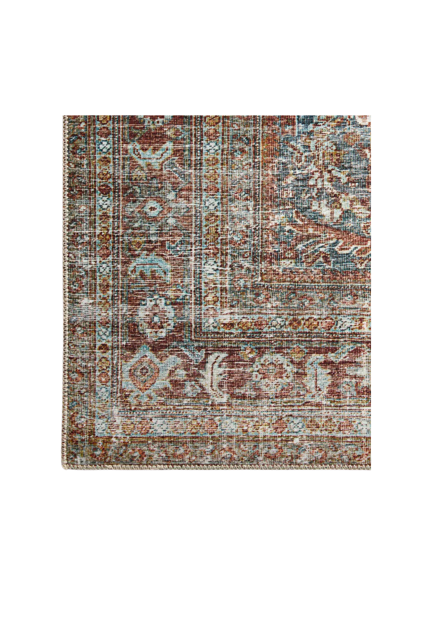 Jules CJ Lagoon / Brick Rug