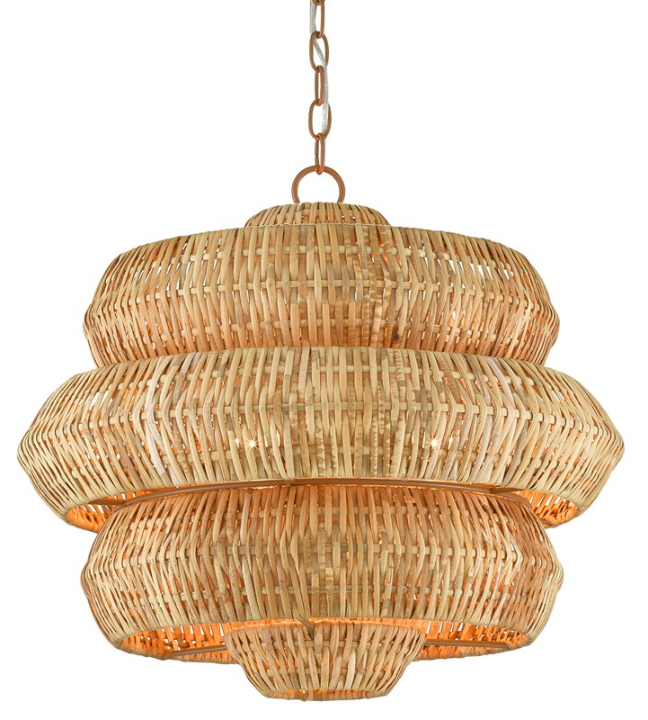 Lena Small Natural Chandelier