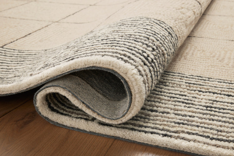 Francis CJ Cream / Black Rug