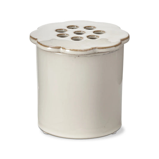 Ceramic Flower Frog Vase