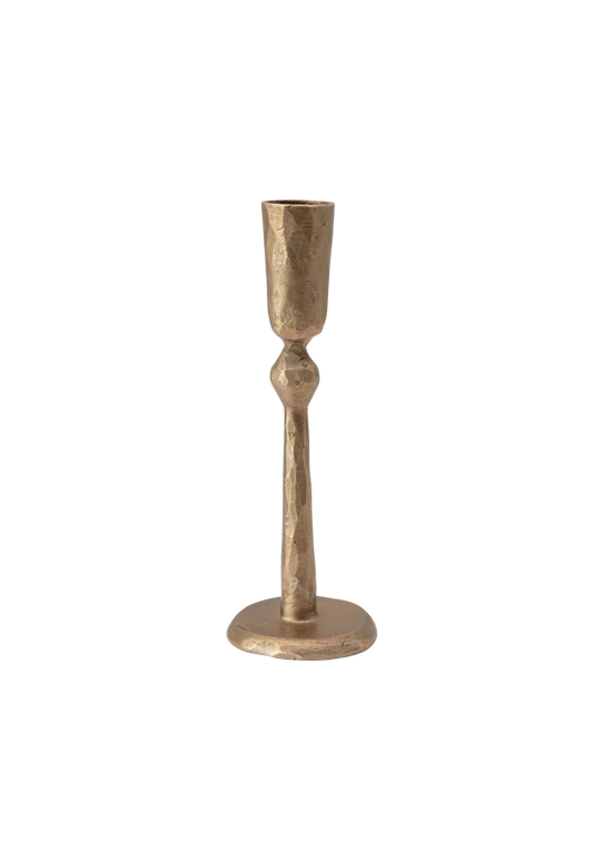Antique Finished Metal Taper Holder