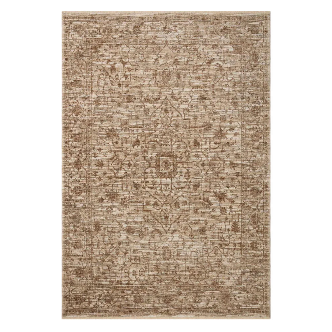 Sorrento Bark / Natural Rug