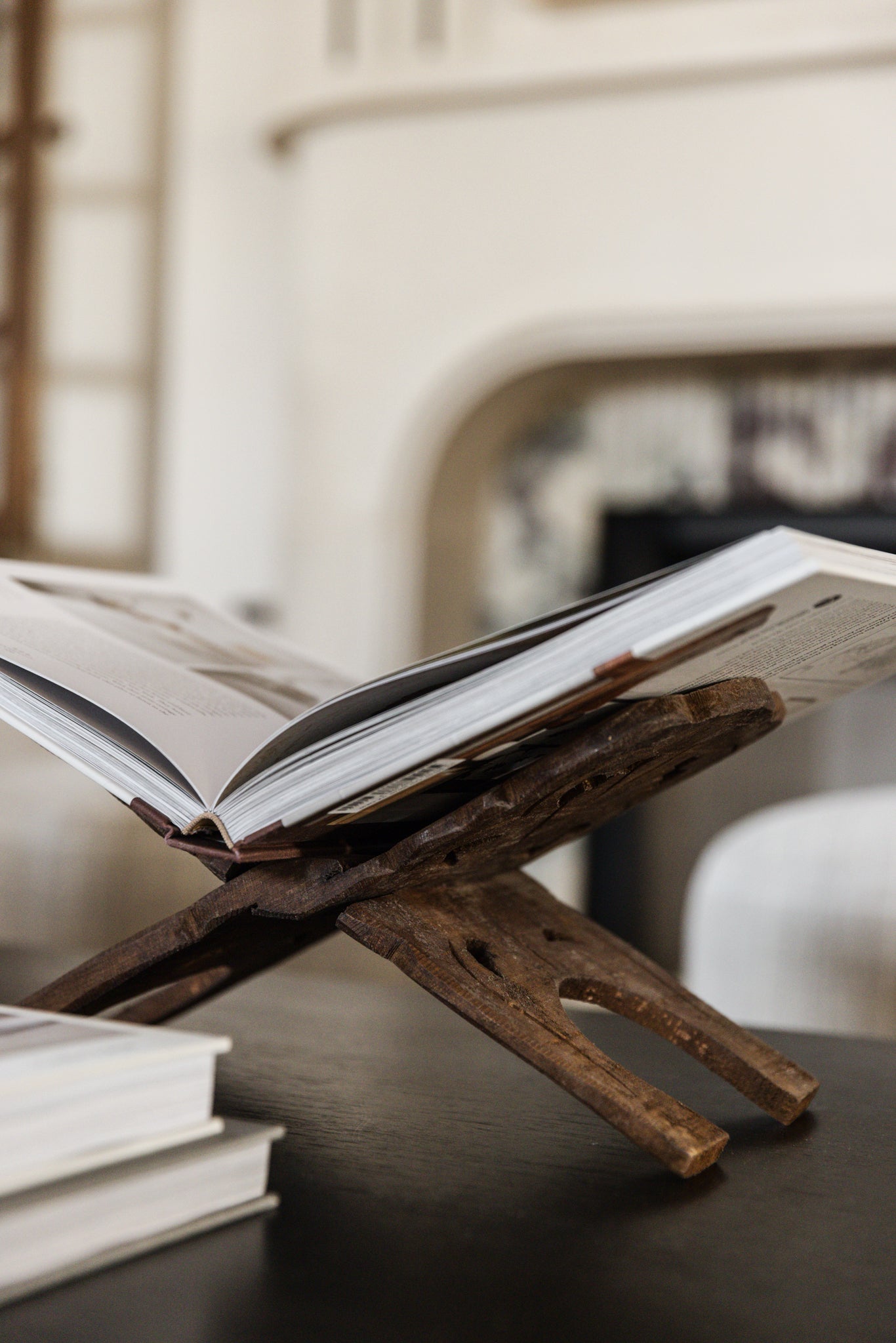 Reclaimed Wood Book Holder