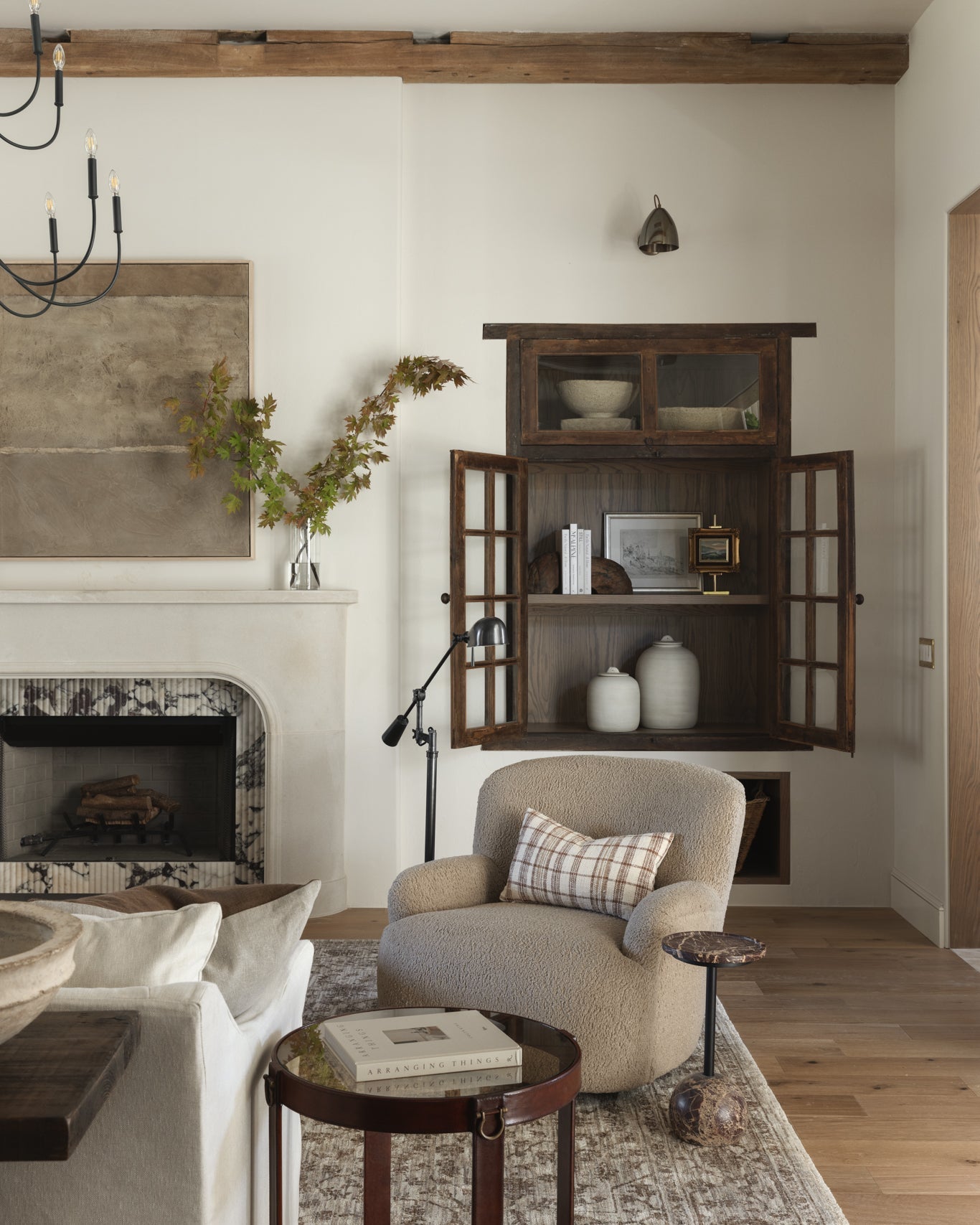 Sorrento Bark / Natural Rug