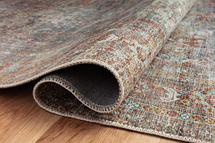 Jules CJ Lagoon / Brick Rug