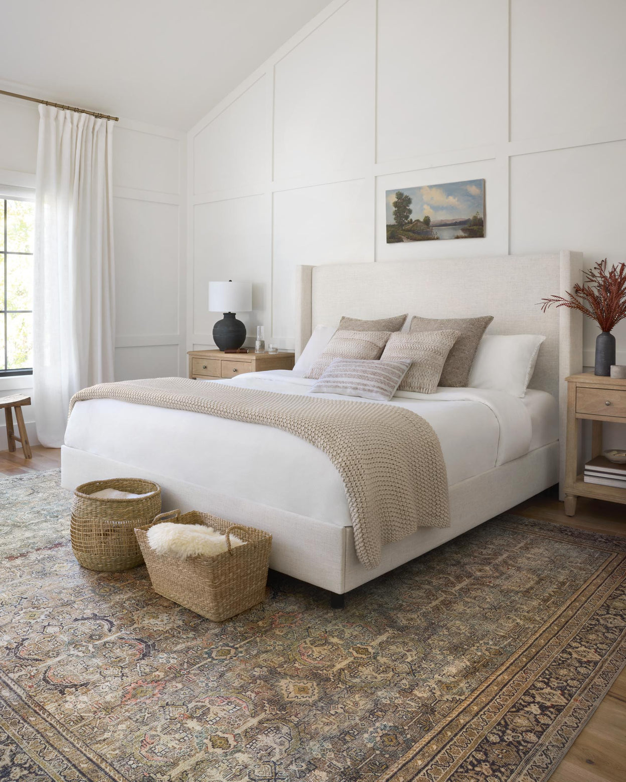 Layla Olive / Charcoal Rug