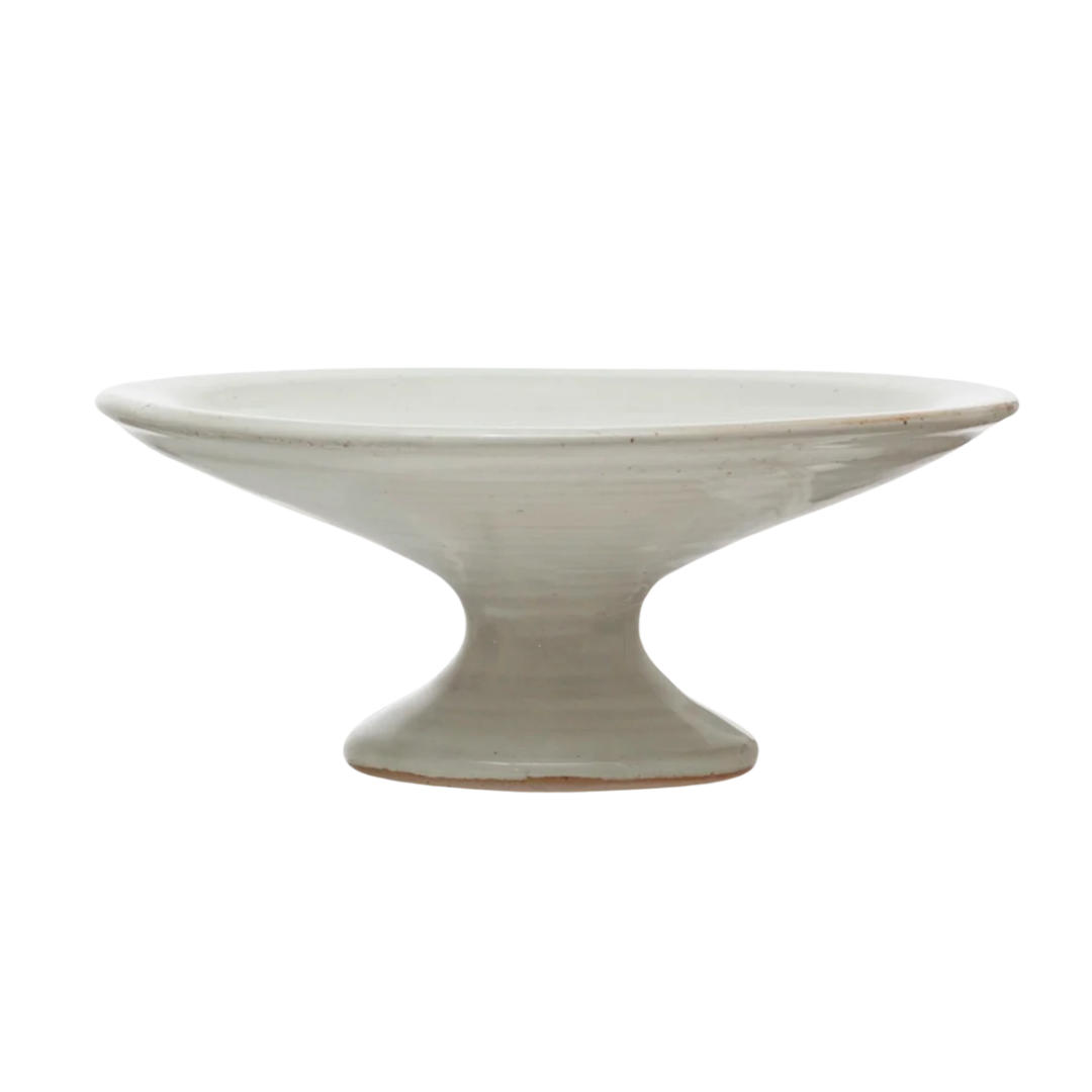 Matte Stoneware Pedestal