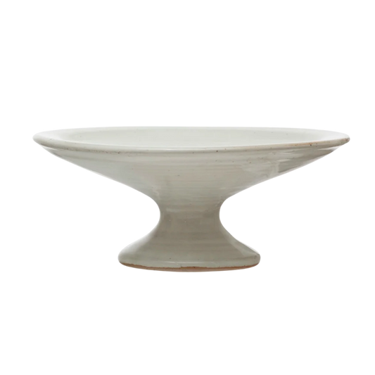 Matte Stoneware Pedestal