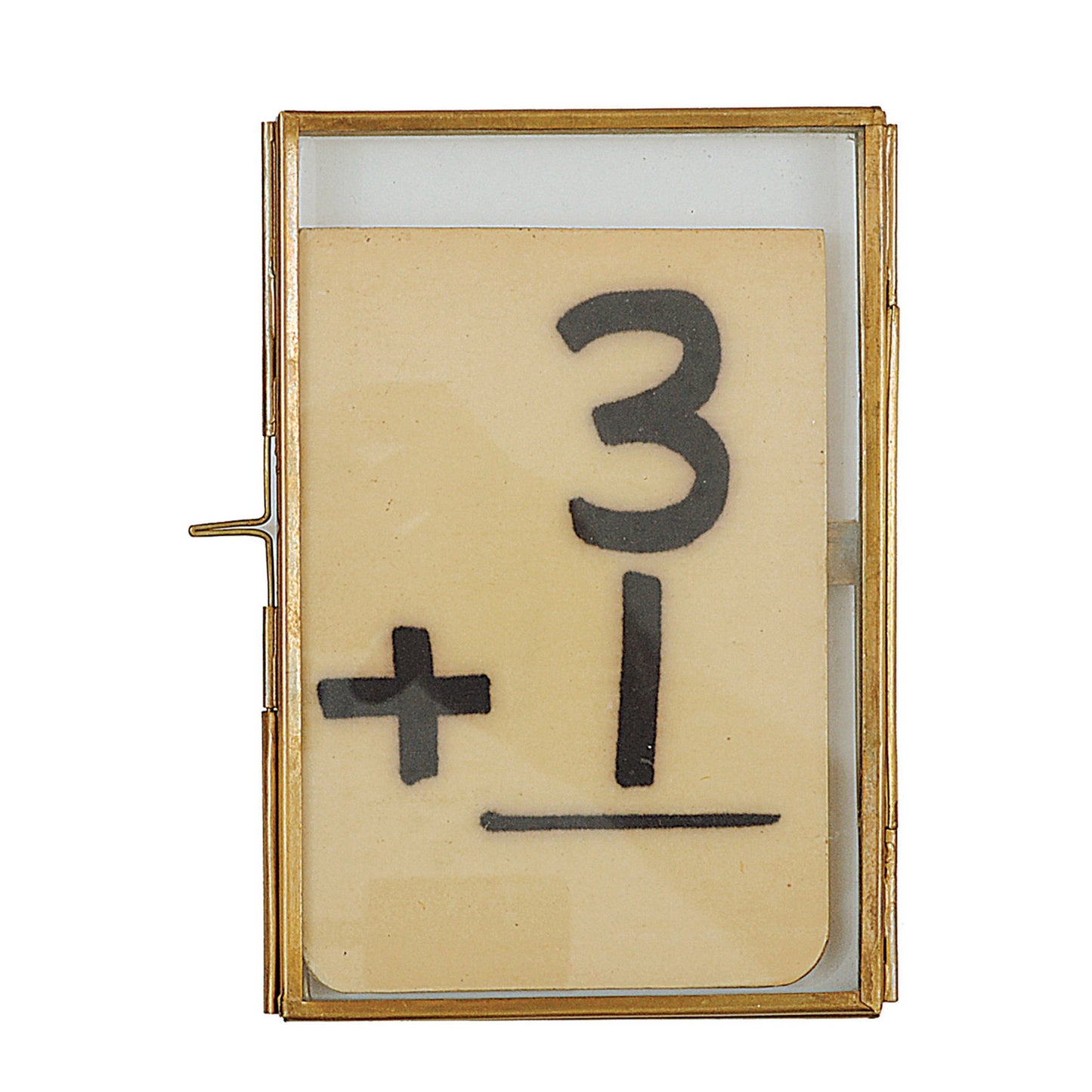 Brass Floating Frame
